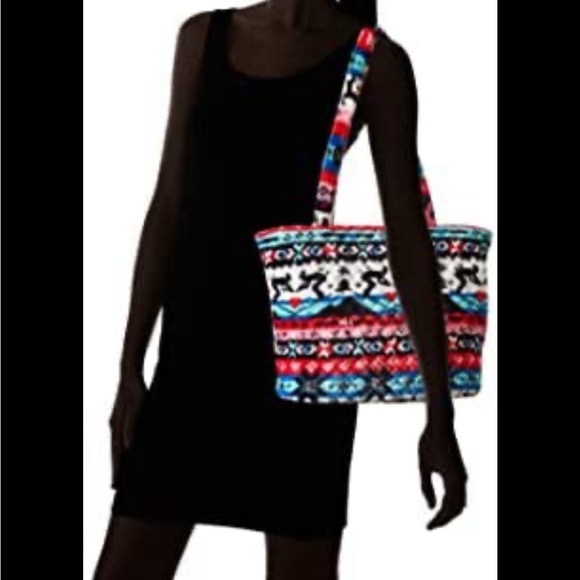 NWOT VERA BRADLEY nordic stripe multi tote - Picture 16 of 16